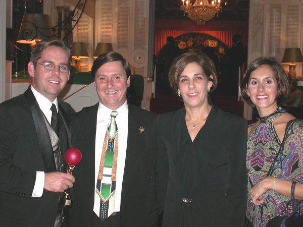 Sean and Melissa Hayden with Melissa's parents