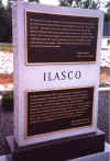 The centerpiece plaques consist of a passage written by Dr. Gregg Andrews and a summary of Ilasco?s history provided by the Historical Marker Committee.